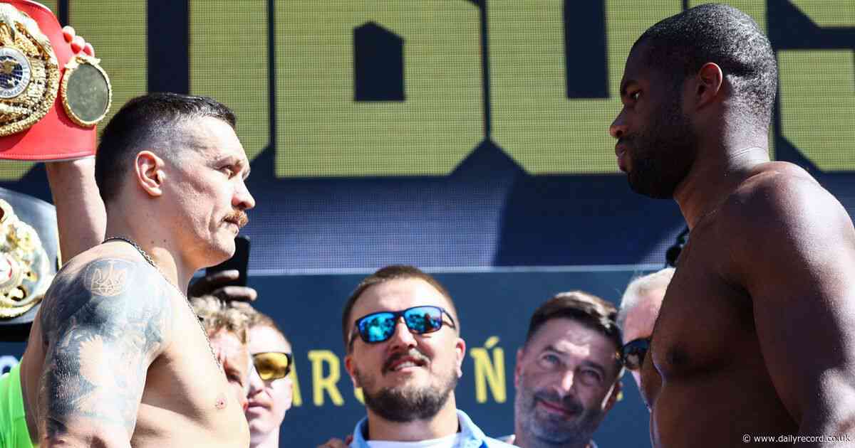 Oleksandr Usyk v Daniel Dubois rematch is 'ON' with mega venue in line to host undisputed heavyweight tussle