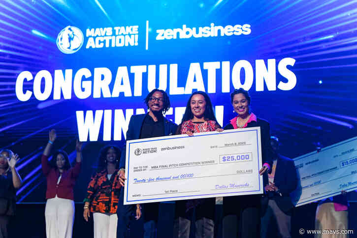 Local Entrepreneurs Shine at Mavs Business Assist Pitch Competition: Cadena Collective Clinches $25,000 Grand Prize