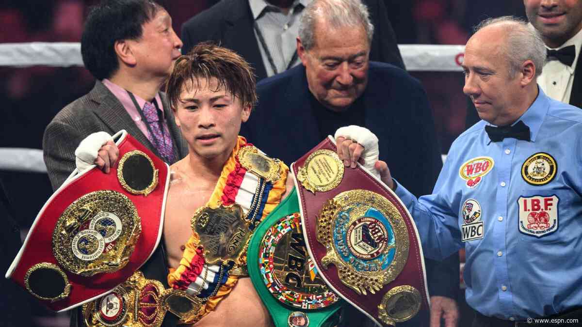 Inoue returning to U.S. to face Cardenas in May