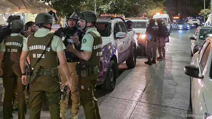 Automovilista atropelló a carabinero y recibió un balazo en respuesta