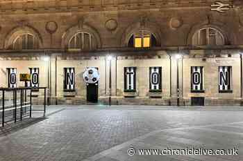 Central Station bar decked out for Carabao final with Toon Toon windows