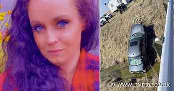 Mum survives being trapped in crashed car for six days thanks to ingenious act