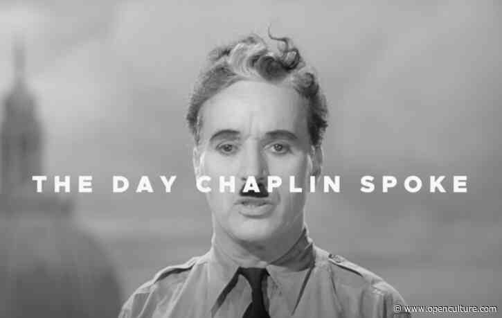 When Charlie Chaplin First Spoke Onscreen: How His Famous Great Dictator Speech Came About