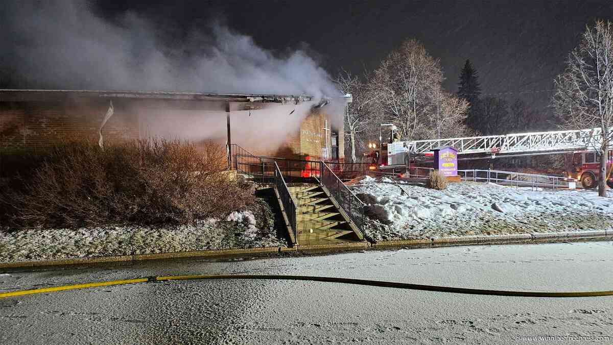 Overnight fire destroys Carman church