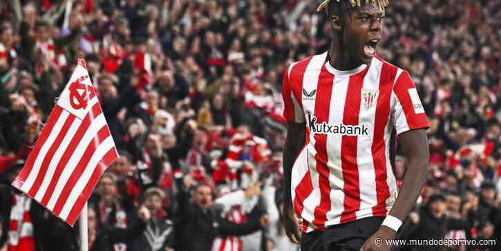 Nico Williams lidera la remontada del Athletic ante la Roma
