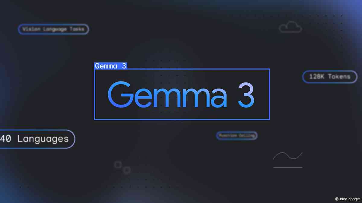 Introducing Gemma 3: The most capable model you can run on a single GPU or TPU