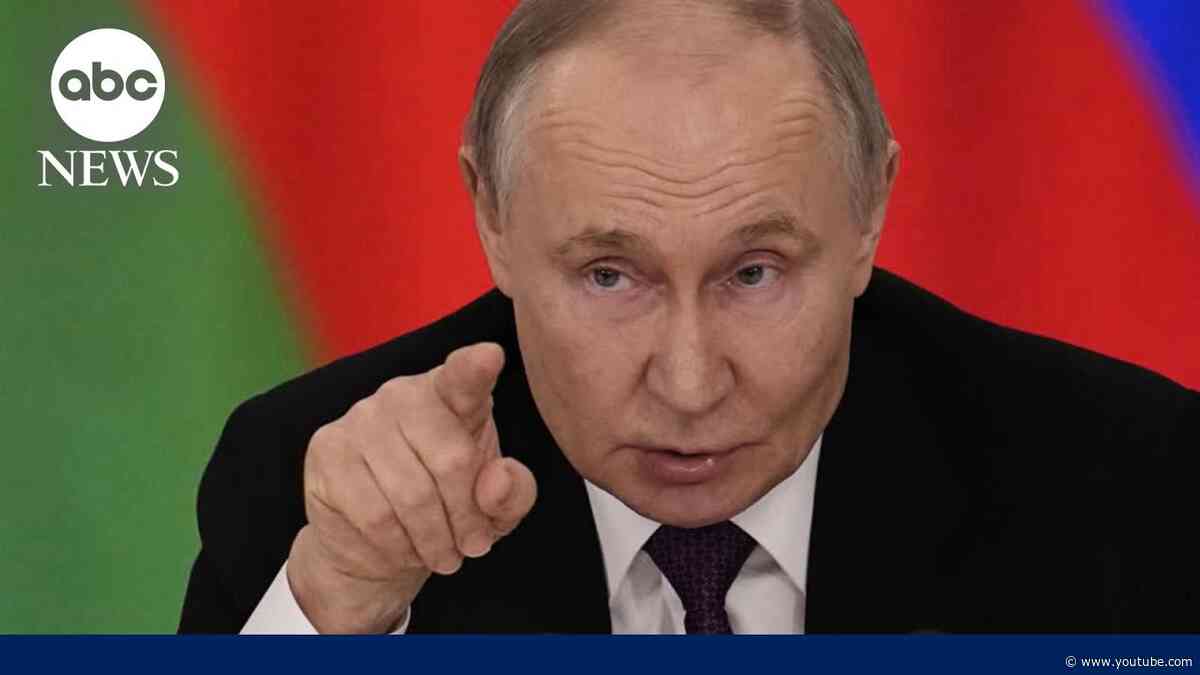 Putin offers conditional support for US-backed ceasefire plan with Ukraine