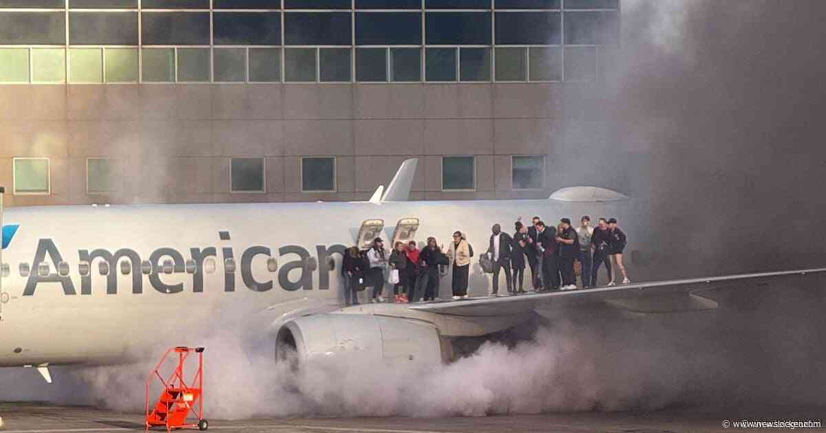 Vliegtuig vat meteen na landing vlam in Denver: tientallen passagiers ontsnappen via vleugels