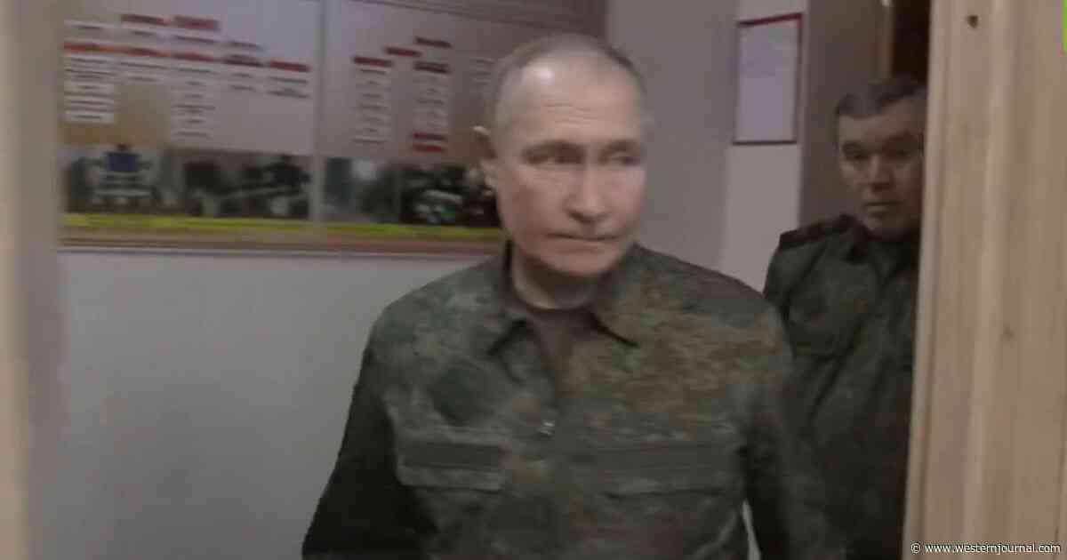 Ukraine Losing Major Foothold, Putin Appears in Midst of New Russian Offensive Wearing Military Fatigues