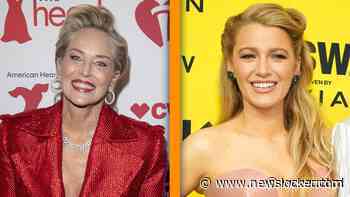 Sharon Stone 'onverwachts geschrapt' uit nieuwe film met Blake Lively