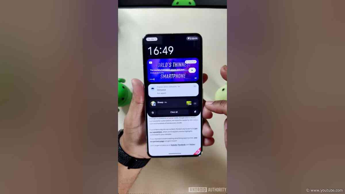 FIRST LOOK: Hands-on with Android 16's redesigned Quick Settings!