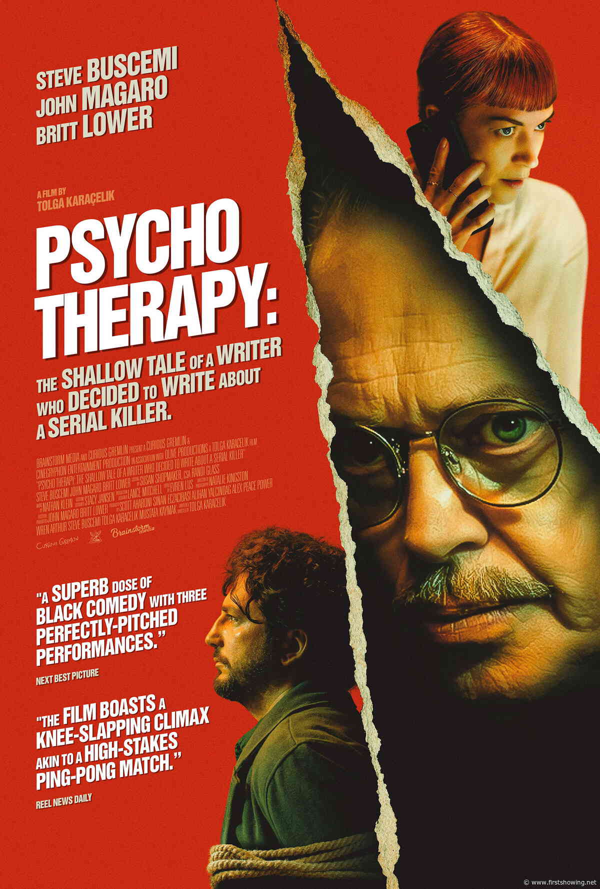 Steve Buscemi & John Magaro in Killer Thriller 'Psycho Therapy' Trailer