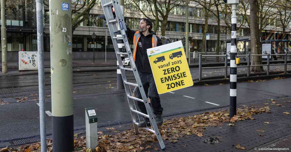 Twee maanden langer geen boetes bij uitstootvrije zones