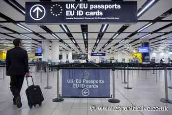 UK Foreign Office issues travel update on when new EU entry exit system will start