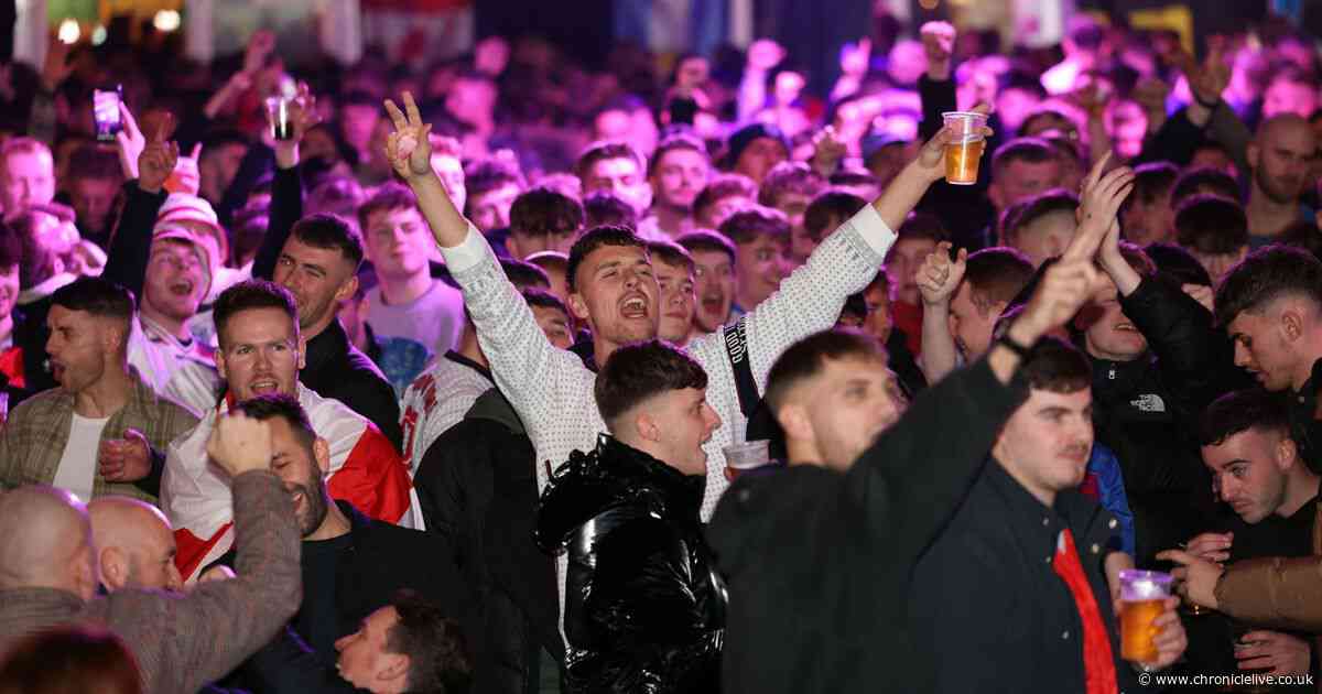 Newcastle Times Square Fan Zone drink prices for cup final and Paddy Fest