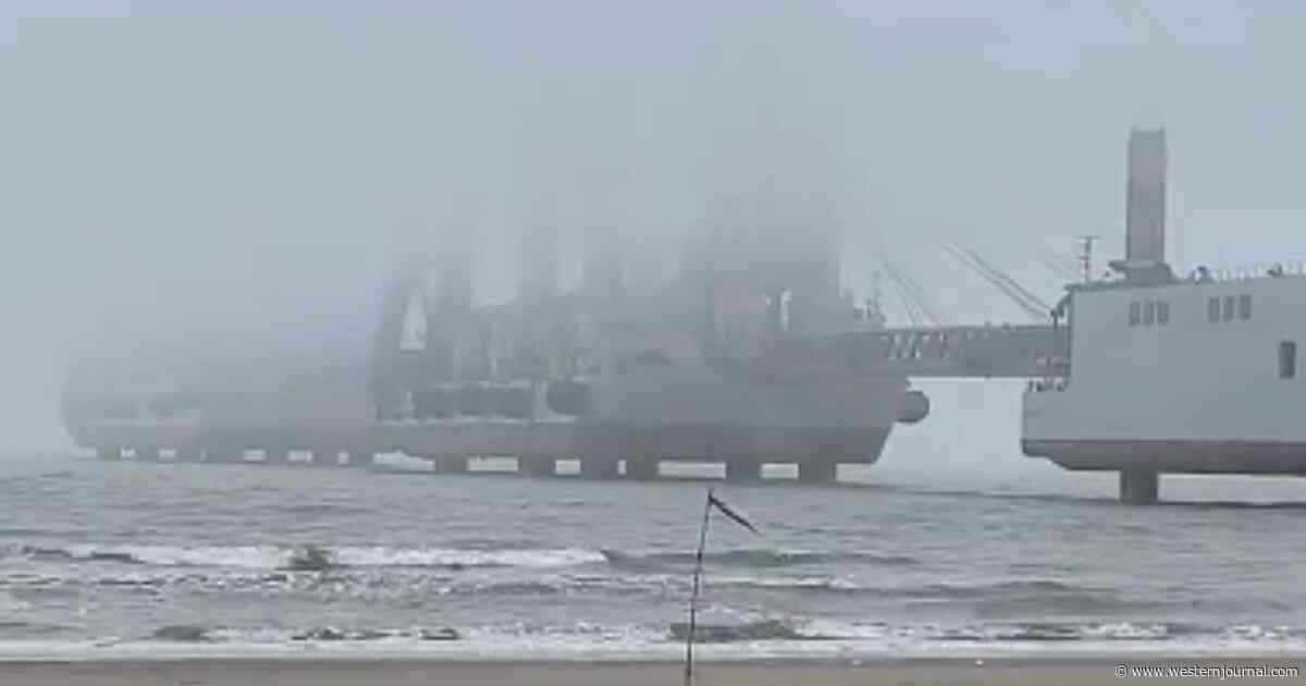 China's Invasion Barges Seen Operating in Shocking Photos