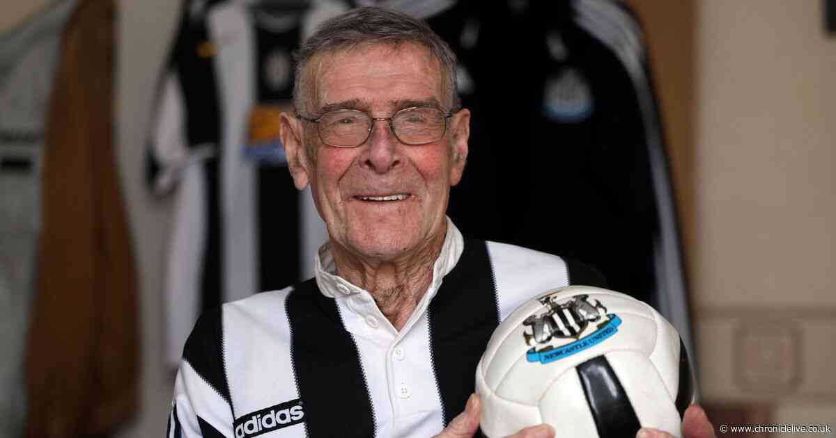 Newcastle United's 'oldest' season ticket holder, 95, who has attended 1,777 games