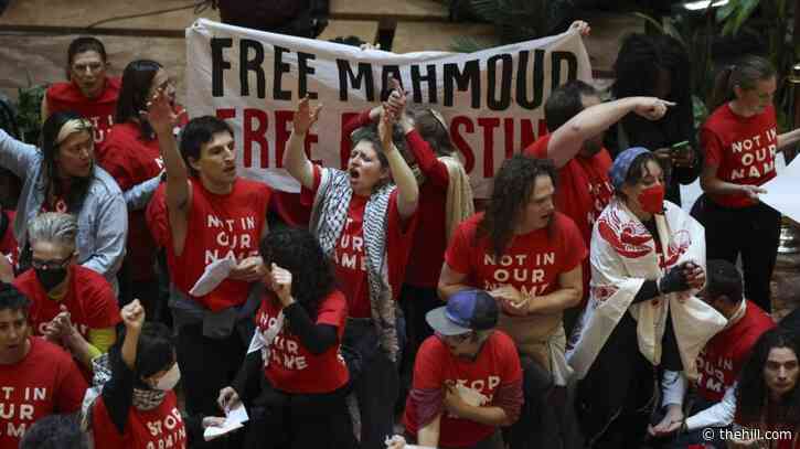 DHS revokes visa of one Columbia student, arrests another pro-Palestinian protester