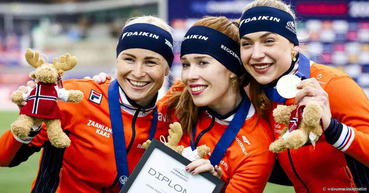 Oranje-vrouwen ook met Antoinette Rijpma-De Jong op plek Irene Schouten een gouden combinatie