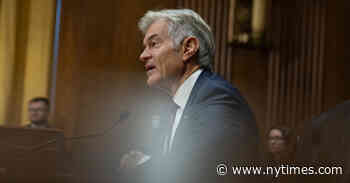 Senators Grill Dr. Oz on Medicaid Cuts and Medicare Changes