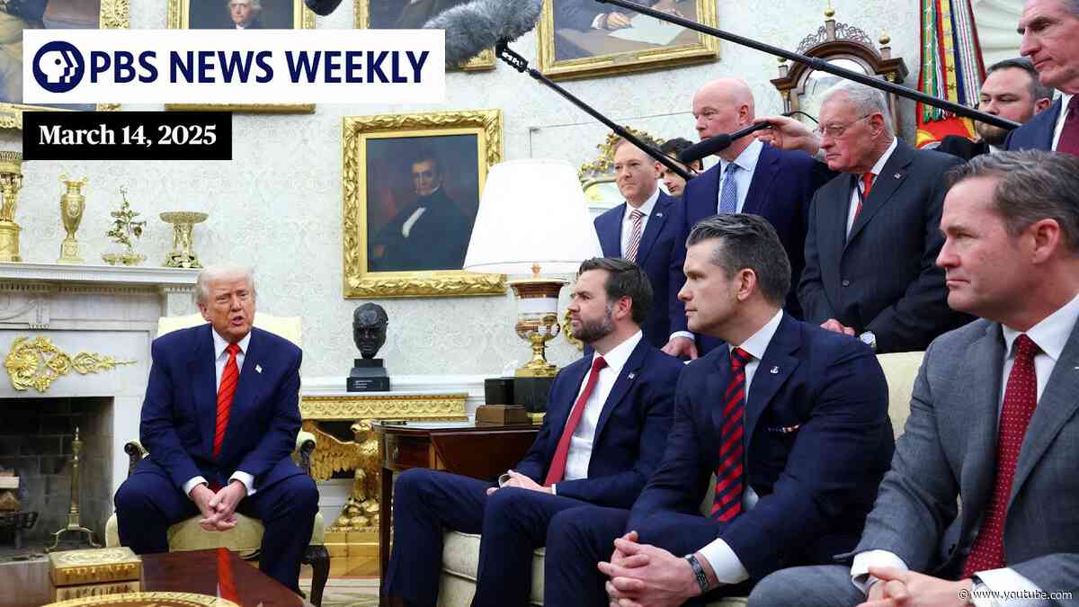 PBS News Weekly: A deeper look at Trump's tariff wars, education cuts and more | March 14, 2025