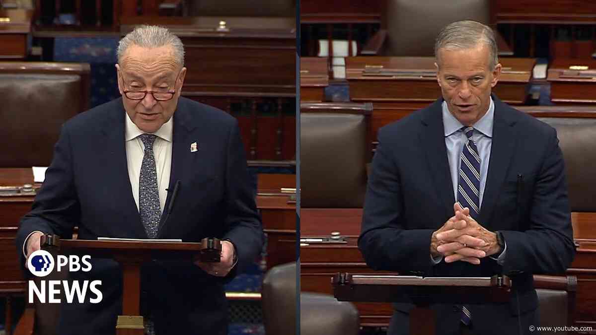 WATCH: Senators trade blame as they try to avoid government shutdown