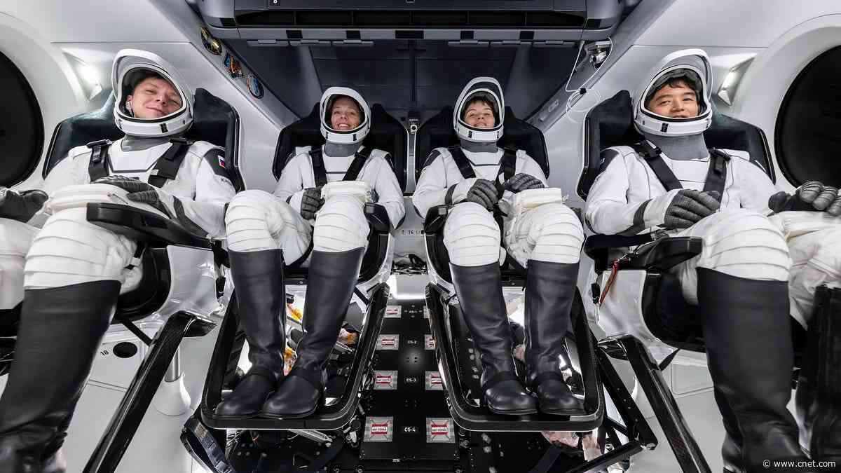 NASA Crew-10 Astronauts Launch to ISS on SpaceX Rocket