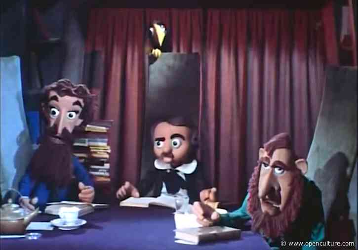 Puppets of Fyodor Dostoevsky, Charles Dickens & Edgar Allan Poe Star in 1957 Frank Capra Educational Film