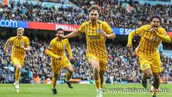Manchester City vs Brighton - Premier League RECAP: Seagulls hit back to score leveller in four-goal thriller, Nottingham Forest score THREE quick-fire goals
