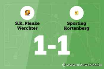Plenke Werchter en Kortenberg delen de punten