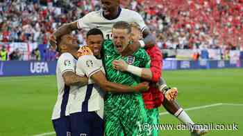 Why Jordan Pickford's days as England number one might be over, writes JAMES SHARPE - and Burnley's James Trafford might take his place