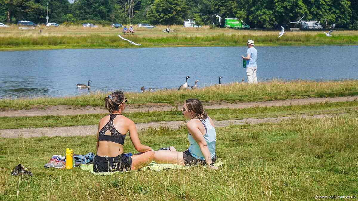 UK weather map reveals where in Britain will be warmer than Corfu this week - with parts of the country likely to soak in 20C rays