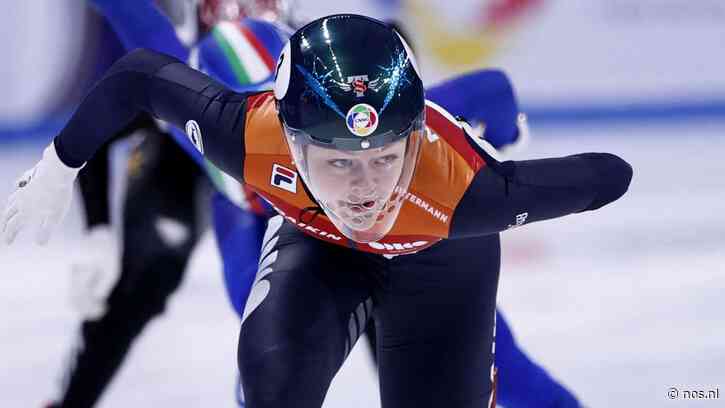 Twee keer brons Velzeboer is magere oogst shorttracksters op WK in Peking