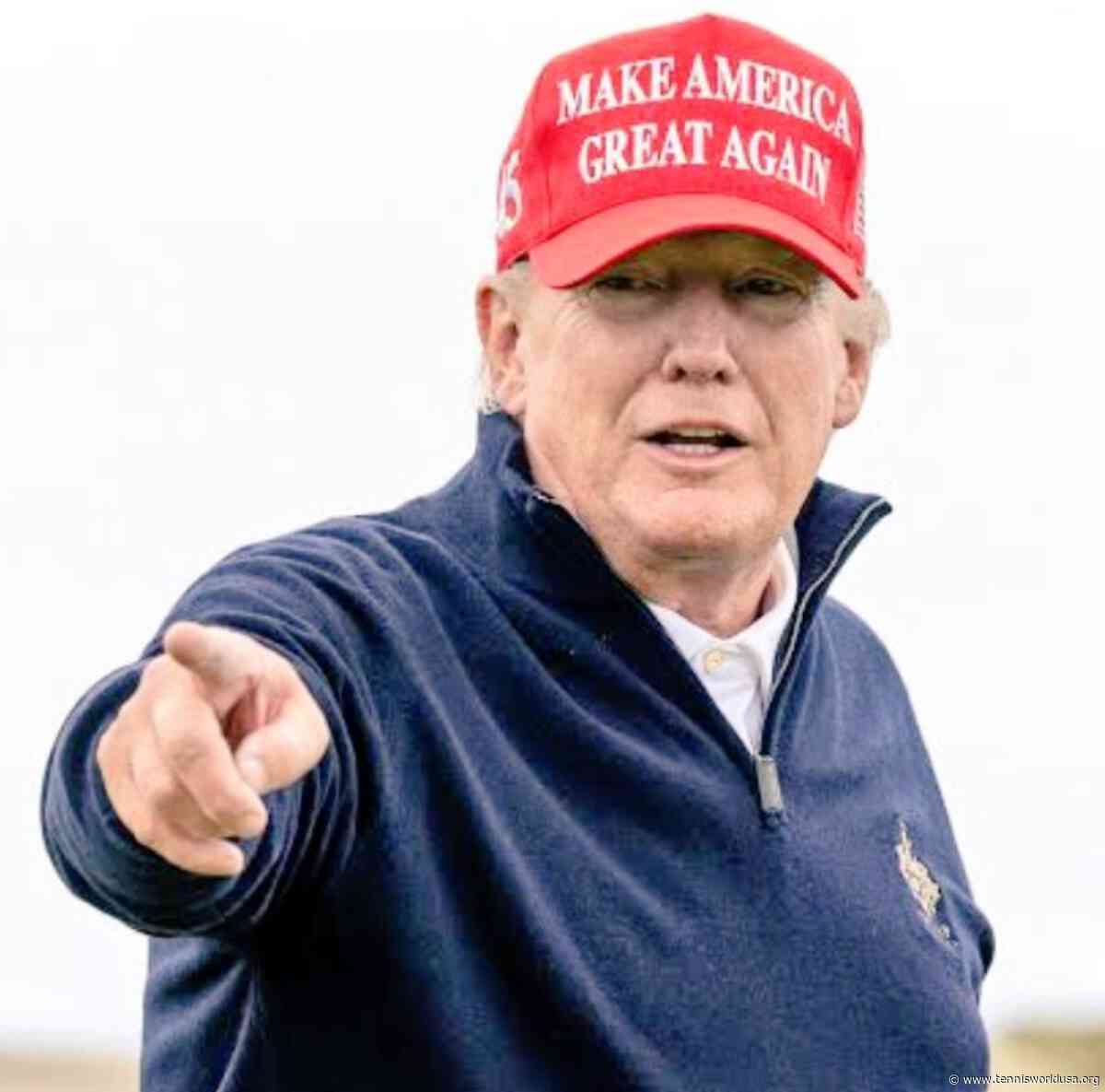Donald Trump posts on social media about his Golf Club Championship win