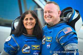 Astronauten die negen maanden vastzaten in ruimtestation op weg naar aarde