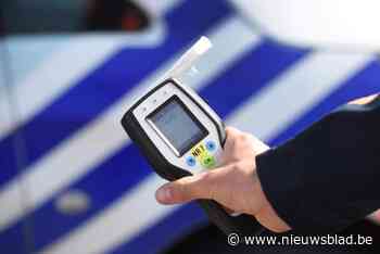 Zes dronken bestuurders betrapt: één rijbewijs meteen ingetrokken