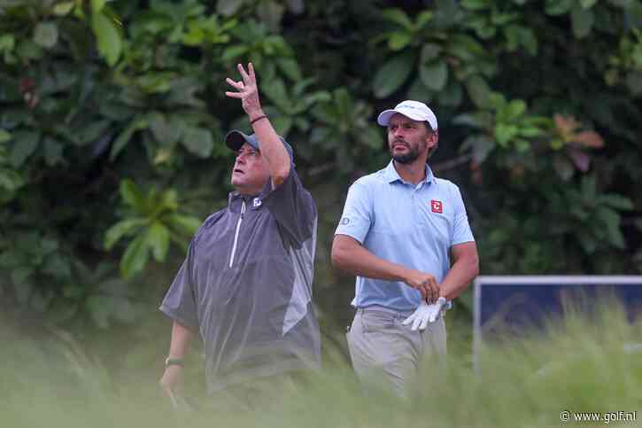 Joost Luiten neemt afscheid van caddie Martin Gray: 'Ik kan mezelf niet ontslaan'