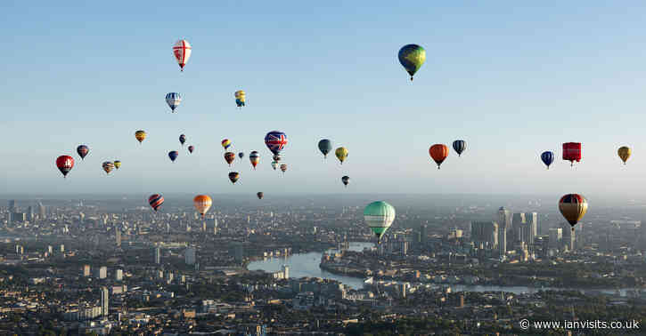 Look out for an attempt to fly 50 hot air balloons over London in May