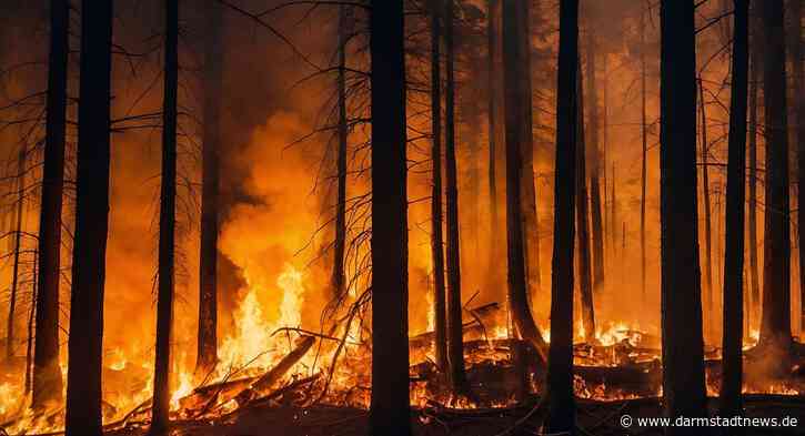 Aktuell steigende Waldbrandgefahr in Südhessen