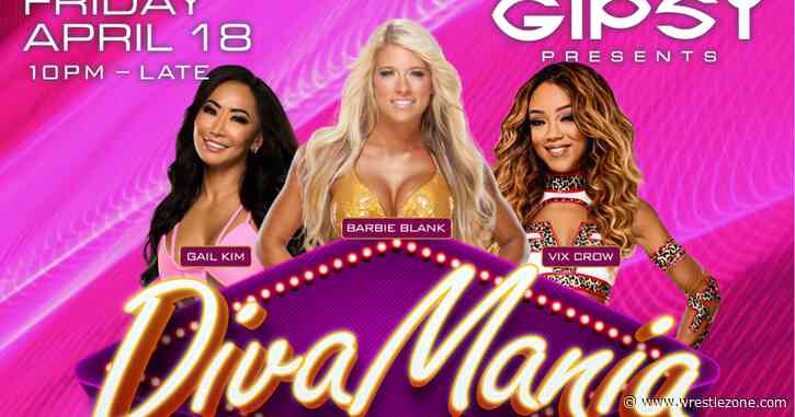 Kelly Kelly, Gail Kim and Vix Crow Announced For DivaMania On WrestleMania Weekend