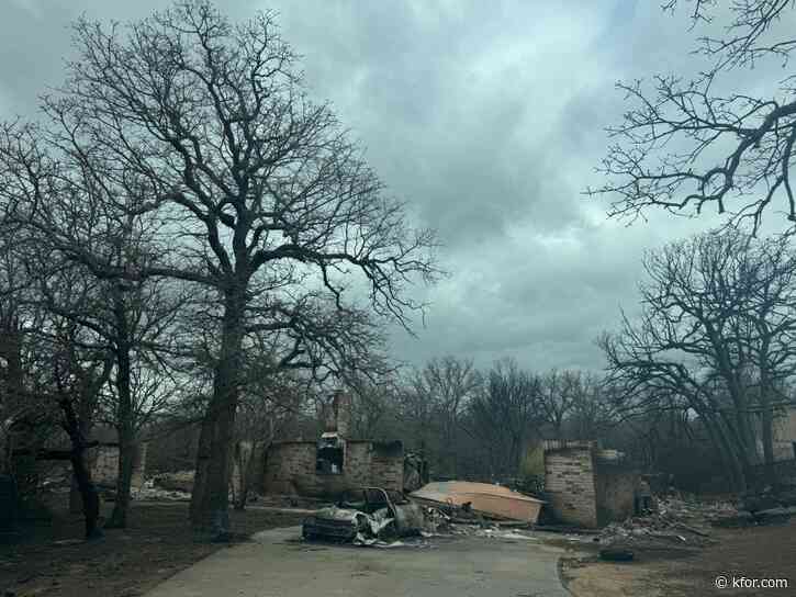 Norman family narrowly escapes burning home in raging wildfires