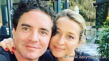 Asher Keddie's husband Vincent Fantauzzo shows off his ripped frame while boxing in Bali