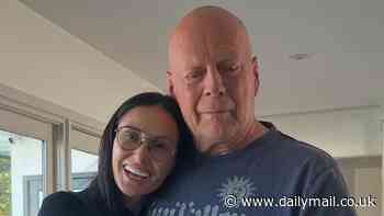 Demi Moore shares rare Bruce Willis photos with daughters on his 70th birthday amid dementia battle