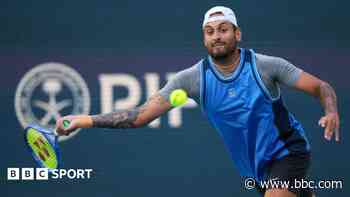 'I thought I'd never play again' - Kyrgios on first win in two years
