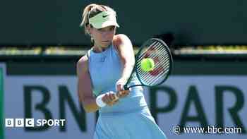 Boulter knocked out of Miami Open in first round