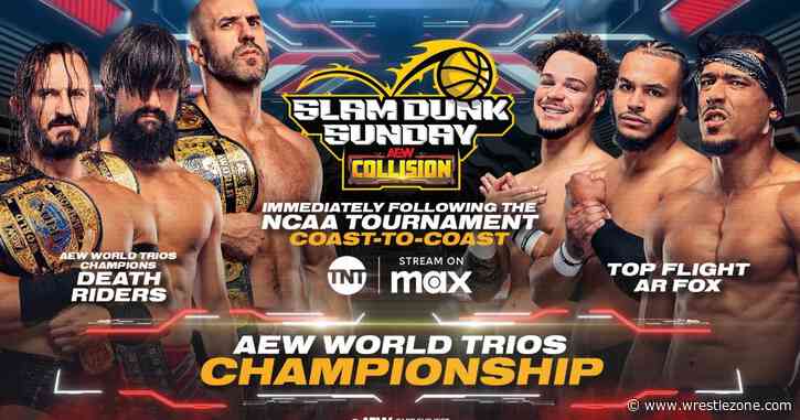 Two Title Matches Set For ‘Slam Dunk’ Episodes Of AEW Collision