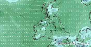Weather maps reveal SNOW could return to UK in surprise location after 21C heat blast