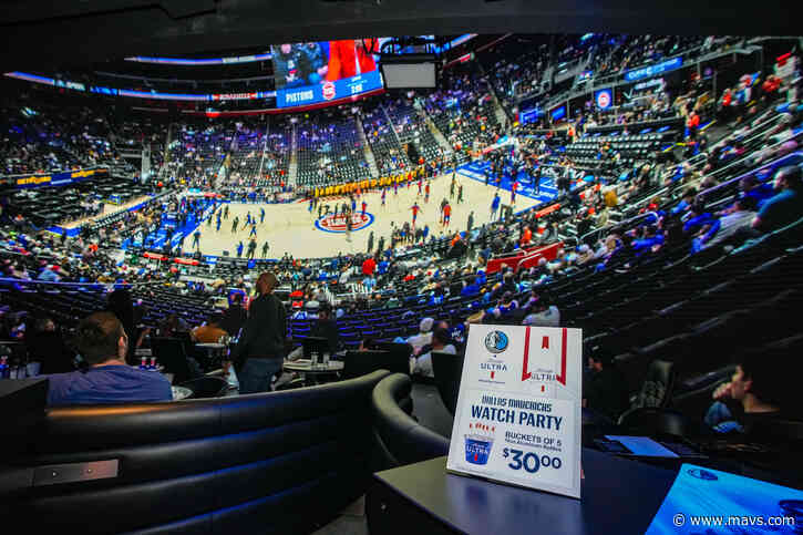 Mavericks’ watch parties go next-level at Cosm