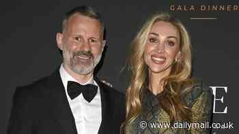 Man United class of '92 stars Ryan Giggs and Nicky Butt pose with WAGs on the red carpet as they attend charity fundraiser