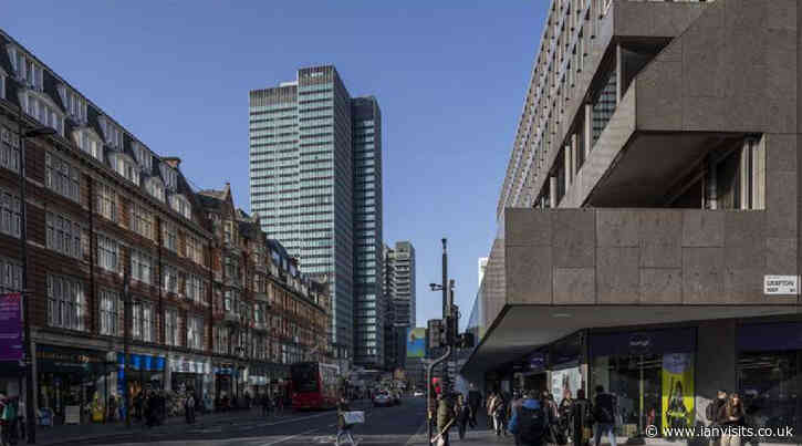 The blocky 1960s Euston Tower is getting curves with site redevelopment